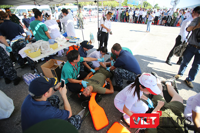 Đà Nẵng, diễn tập, cứu nạn, đối tác Thái Bình Dương, PP16, hải quân Mỹ, Việt Nam, VietTimes