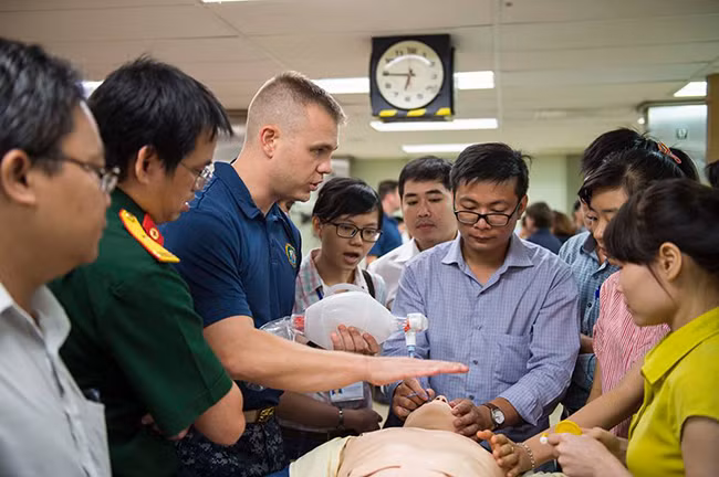 Đà Nẵng, đối tác Thái Bình Dương, Pacific Partnership, PP16, hải quân Mỹ, Nhật Bản, Mercy, VietTimes 