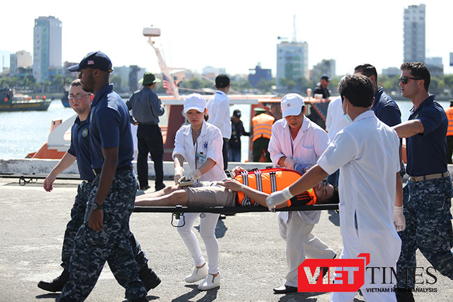 Đà Nẵng, diễn tập, cứu nạn, đối tác Thái Bình Dương, PP16, hải quân Mỹ, Việt Nam, VietTimes