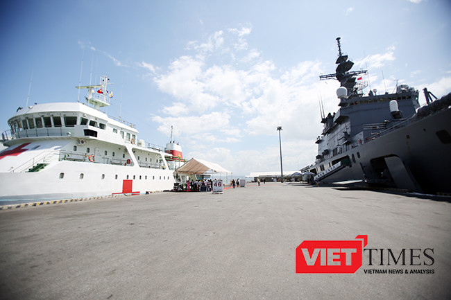 Đà Nẵng, chiến hạm, Hải quân, Nhật Bản, Mỹ, JSDS Shimokita, LST-4002, Tiên Sa, VietTimes