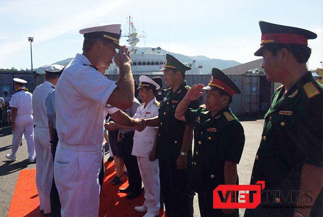 Đà Nẵng, đối tác Thái Bình Dương, Pacific Partnership, PP16, hải quân Mỹ, Nhật Bản, Mercy, VietTimes 