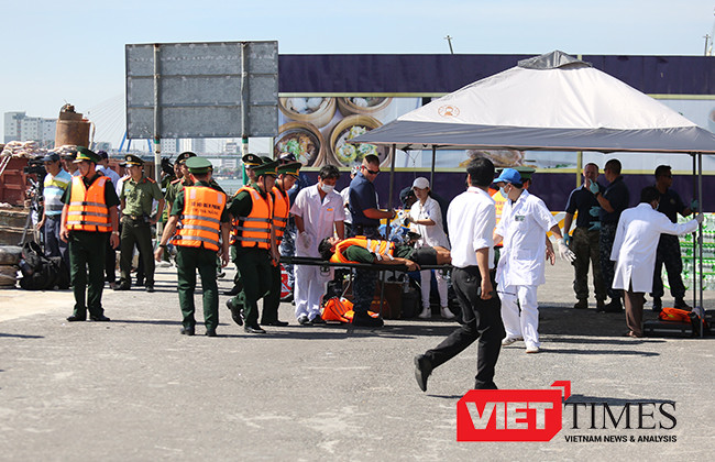 Đà Nẵng, diễn tập, cứu nạn, đối tác Thái Bình Dương, PP16, hải quân Mỹ, Việt Nam, VietTimes