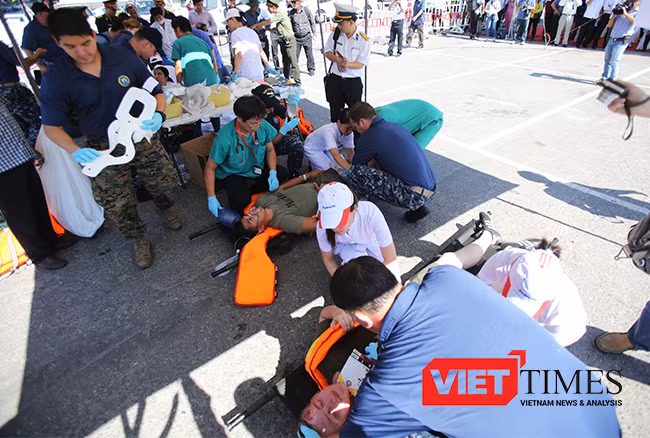 Đà Nẵng, diễn tập, cứu nạn, đối tác Thái Bình Dương, PP16, hải quân Mỹ, Việt Nam, VietTimes