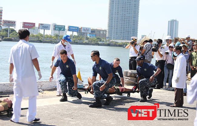 Đà Nẵng, diễn tập, cứu nạn, đối tác Thái Bình Dương, PP16, hải quân Mỹ, Việt Nam, VietTimes