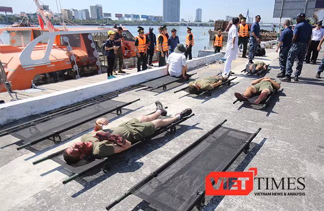 Đà Nẵng, diễn tập, cứu nạn, đối tác Thái Bình Dương, PP16, hải quân Mỹ, Việt Nam, VietTimes