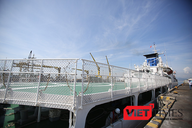 Đà Nẵng, Cảnh sát biển, Nhật Bản, Cảng Tiên Sa, Ngoại vụ, KOJIMA, PL 21, VietTimes