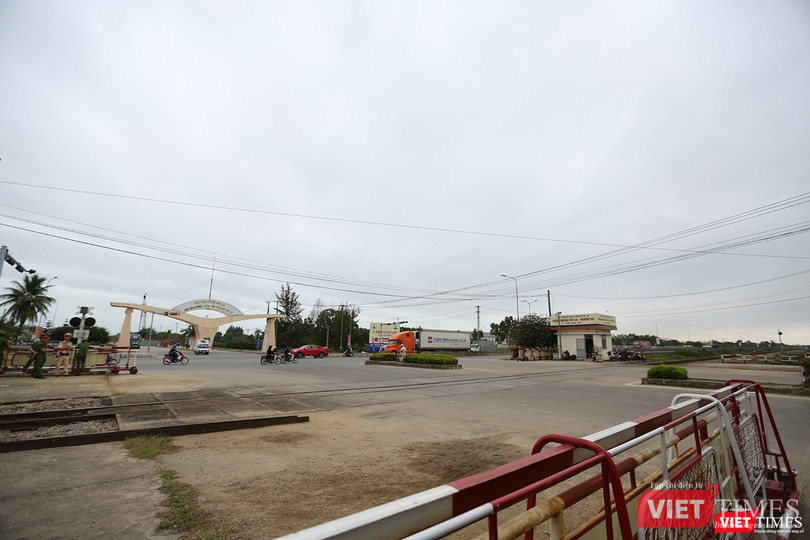 Hiện trạng nút giao thông nối Cảng Kỳ Hà và tuyến QL1A cùng đường sắt Bắc Nam