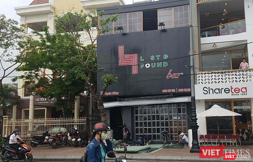 Quán bar LOST AND FOUND tại số 28 Bạch Đằng, quận Hải Châu, TP Đà Nẵng