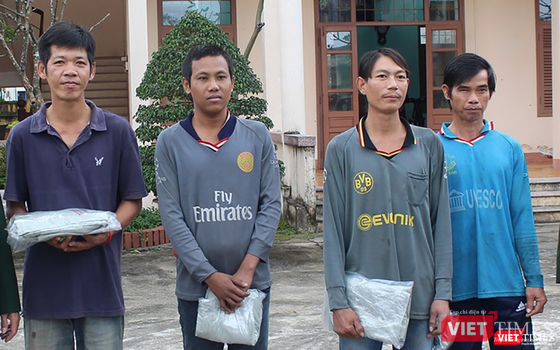 Các ngư dân bị bán được giải cứu