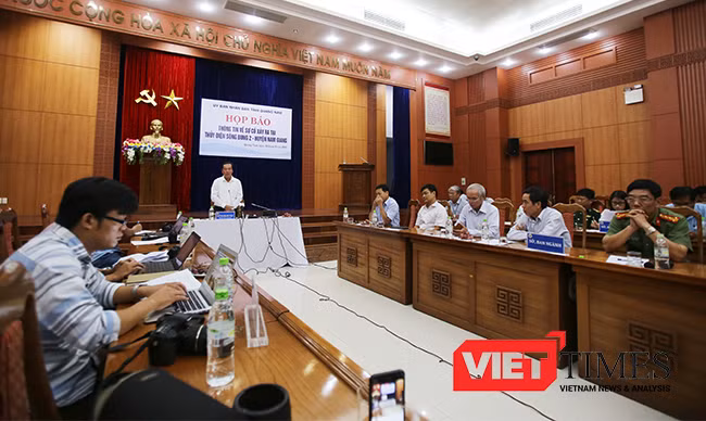 Quảng Nam, thủy điện, Sông Bung 2, công an, nghiêm trọng, VietTimes