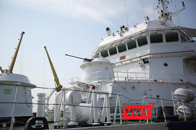 cảnh sát biển, tuần tra bờ biển, Ấn Độ, đến Đà Nẵng, máy bay, chiến hạm, khu trục, VietTimes