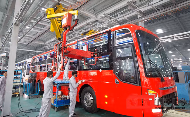 VietTimes, Vụ cháy, Nhà máy, Thaco Bus, thiệt hại, 250 tỷ đồng, khắc phục, Quảng Nam, Họp báo