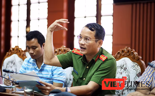 Trung tá Hồ Song Ân, Trưởng phòng Cảnh sát môi trường (PC49), Công an tỉnh Quảng Nam cho biết sẽ tiếp tục điều tra và xử lý nghiêm hành vu bán cát trái phép ra Đà Nẵng