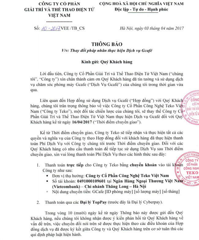 quán nét, phần mềm, gameonline, pháp lý, Gcafe, VietTimes