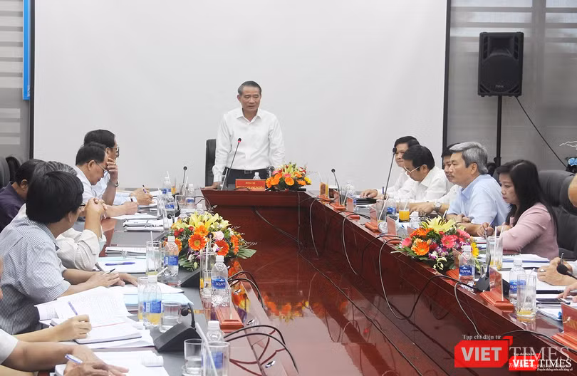 Bí thư Thành ủy Đà Nẵng Trương Quang Nghĩa tại buổi làm việc với Sở Nội vụ