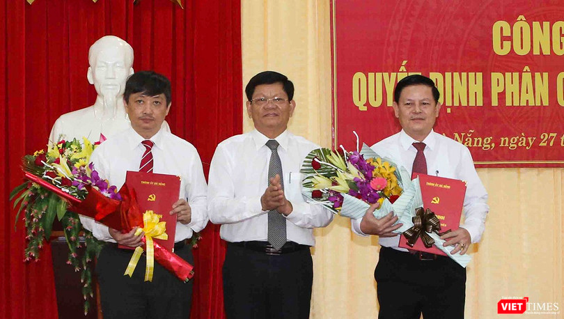 Thành ủy Đà Nẵng công bố bổ nhiệm, điều động nhiều nhân sự chủ chốt.