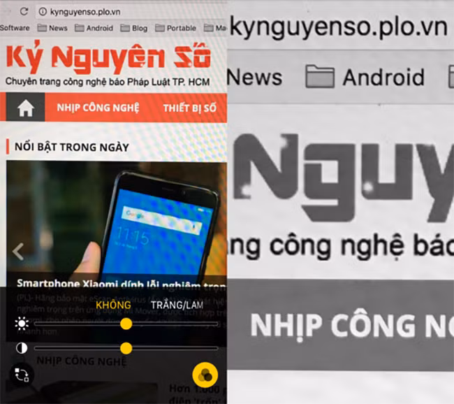 Làm thế nào để biến iPhone thành kính lúp? ảnh 1