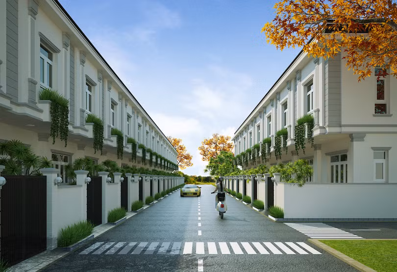 Dự án nhà phố liền kề Green Home do Công ty Phúc Hoàng Ngọc thực hiện là một trong những dự án nhà phố bình dân đầu tiên tại TP Đà Nẵng