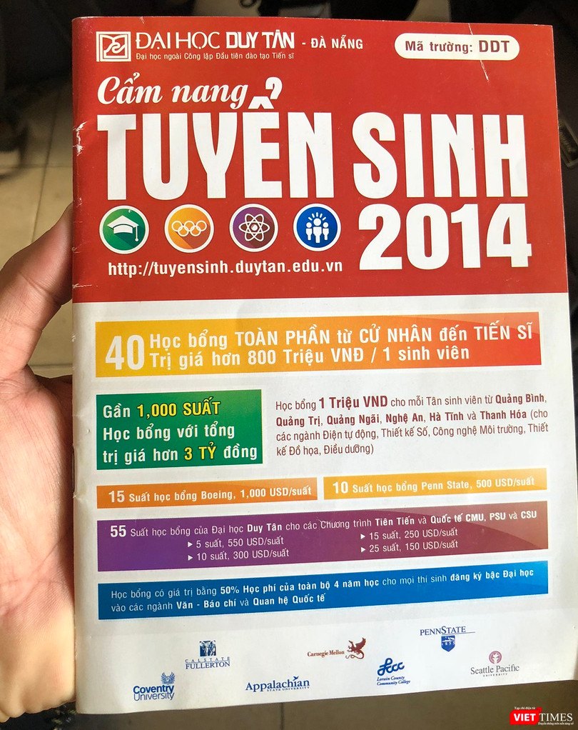 ĐH Duy Tân nói trường này xây dựng ra chuyên ngành Văn-Báo chí để tuyển sinh là không sai. 