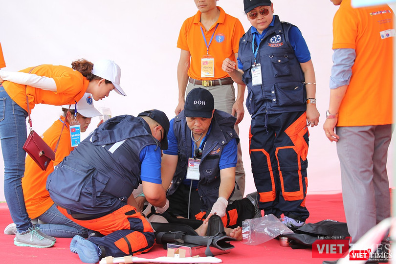 Các nước ASEAN diễn tập quốc tế ứng phó về y tế trong thảm họa ảnh 5 Các nước ASEAN diễn tập quốc tế ứng phó về y tế trong thảm họa ảnh 5