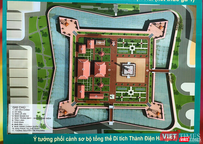 Thành Điện Hải sẽ được tôn tạo tu bổ trong giai đoạn 2