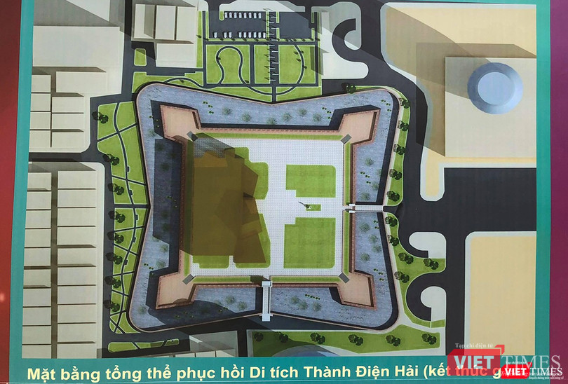 Thành Điện Hải sẽ được tôn tạo tu bổ trong giai đoạn 1