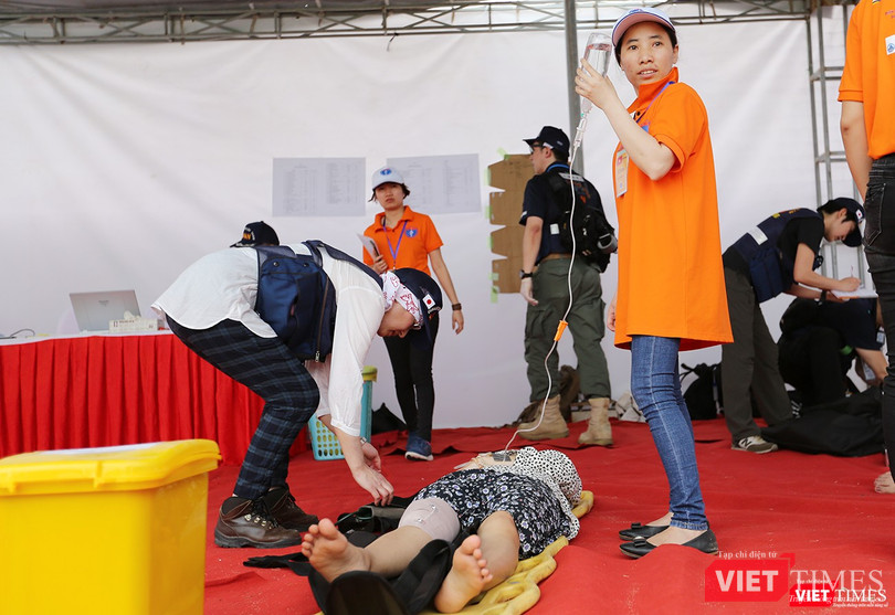 Các nước ASEAN diễn tập quốc tế ứng phó về y tế trong thảm họa ảnh 3