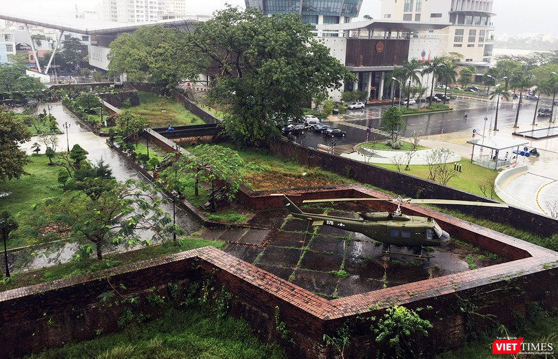 Một góc tường thành của Thành Điện Hải