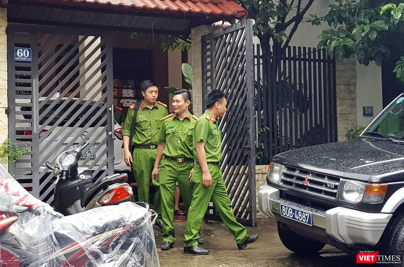 Sáng 9/8, C44 đã khám xét nhà riêng của ông Phan Ngọc Thạch, nguyên Chủ tịch HĐQT, Tổng Giám đốc Danatours. 