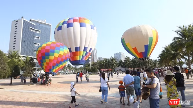 Lễ hội khinh khí cầu tại Đà Nẵng.