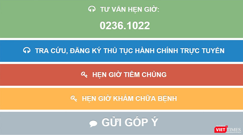 Đà Nẵng triển khai ứng dụng hẹn giờ khám bệnh tại các cơ sở y tế của địa phương