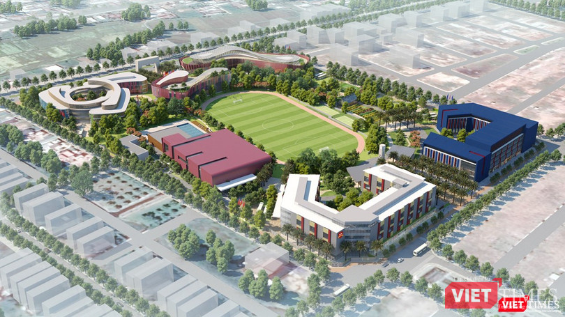 Thành phố giáo dục quốc tế - IEC là tổ hợp giáo dục tiêu chuẩn quốc tế với tổng số vốn đầu tư hơn 1.000 tỷ đồng, trên diện tích gần 10ha, cùng quy mô đào tạo đủ các cấp học từ mầm non đến tiến sĩ