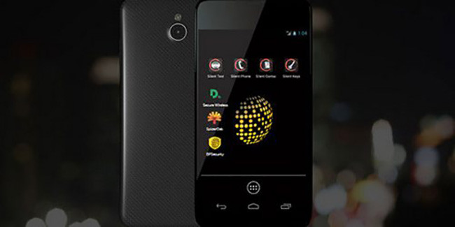 Chiếc Blackphone được cho là điện thoại bảo mật nhất hiện nay.