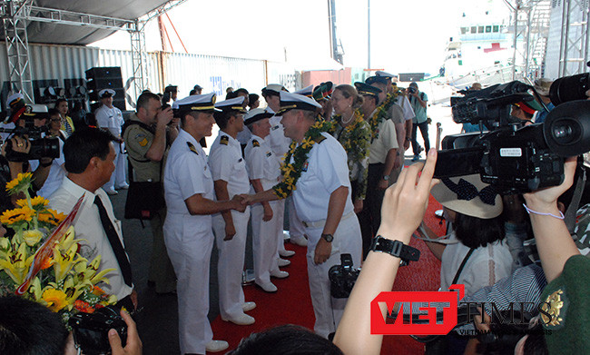 Chuyên gia quân sự, y tế, Anh Mỹ, Nhật, Đà Nẵng, chương trình đối tác Thái Bình Dương 2017, PP17, VietTimes, USNS Fall River, Hải quân