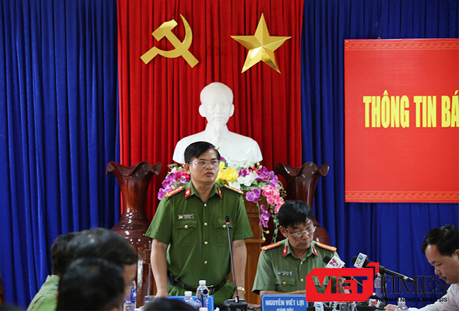 Quảng Nam, họp báo, công an, điều trâ, phá rừng, pơ mu, VietTimes