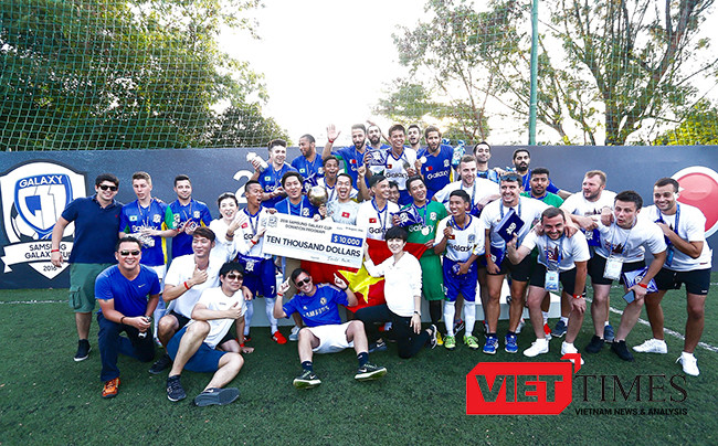 Đà Nẵng, bóng đá, vô địch thế giới, giải đấu, SamSung Galaxy Cup, VietTimes