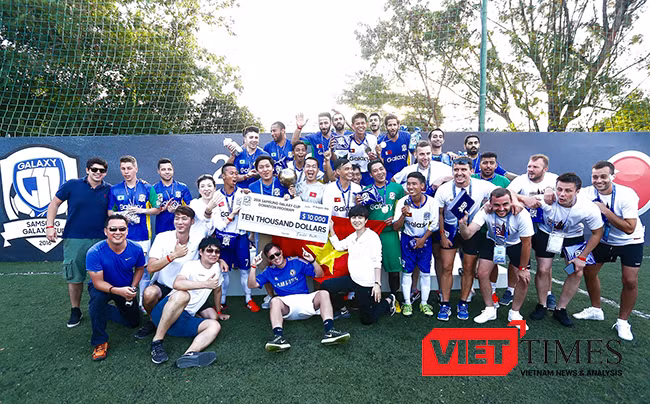 Đà Nẵng, bóng đá, vô địch thế giới, giải đấu, SamSung Galaxy Cup, VietTimes