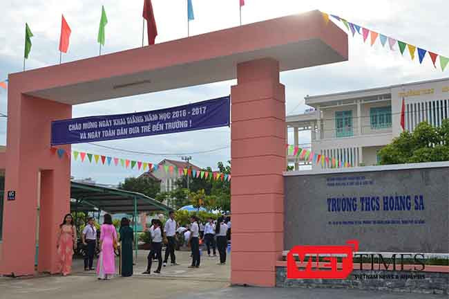 Đà Nẵng, Hoàng Sa, Khai giảng, năm học mới, VietTimes