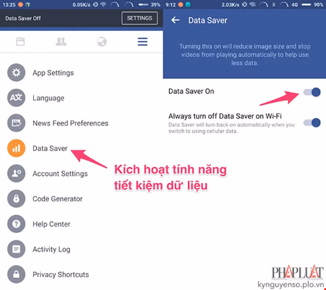 tiết kiệm, 4G, thủ thuật, facebook, VietTimes