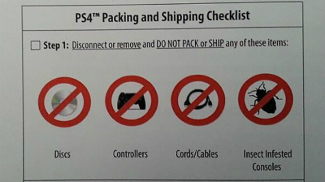 Gián, làm tổ, máy chơi game, PlayStation 4, VietTimes