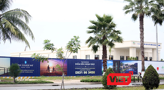 Cuối giờ chiều 31/3, Sở Xây dựng TP Đà Nẵng đã phát Thông cáo báo chí liên quan đến việc đình chỉ thi công ở Dự án Khu đô thị mới quốc tế Đa Phước.