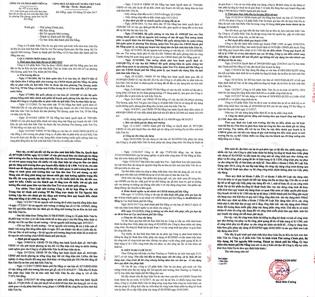 Dự án, băm nát, bán đảo Sơn Trà, Đà Nẵng, Chủ đầu tư, bác bỏ, kết luận Thành ủy khu du lịch