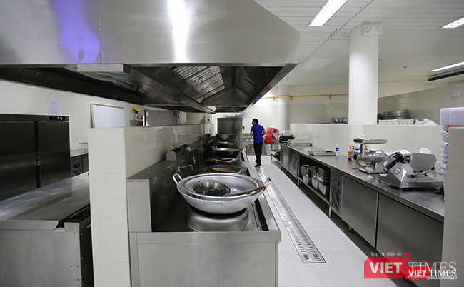 Bếp ăn phục vụ 24/24