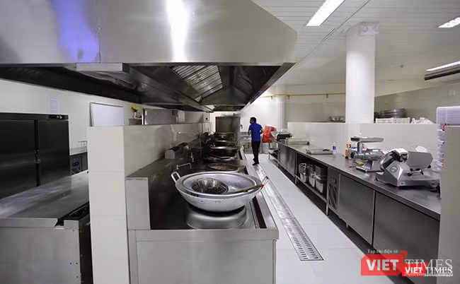 Bếp ăn phục vụ 24/24