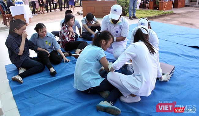 Sơ tán ra khỏi vị trí cháy nổ