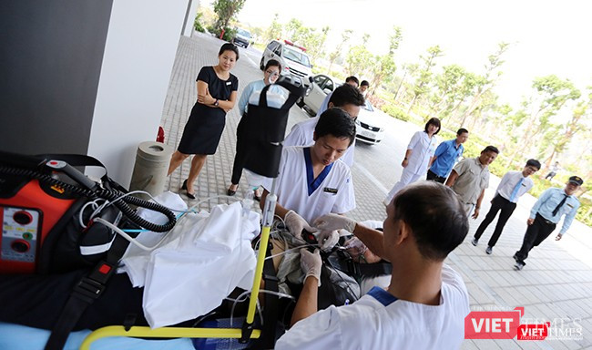 Đà Nẵng diễn tập y tế ứng phó cấp cứu phục vụ APEC ảnh 6