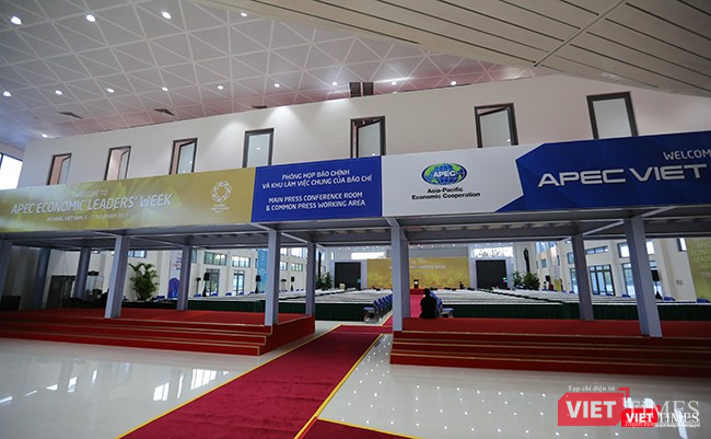 Tầng 1 còn có phòng họp báo có sức chứa hơn 1.000 người