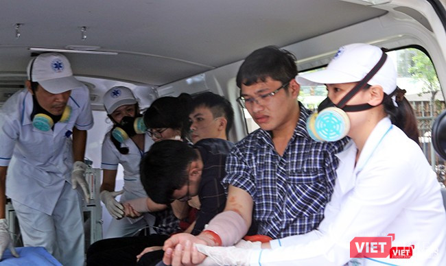 Đà Nẵng diễn tập y tế ứng phó cấp cứu phục vụ APEC ảnh 19