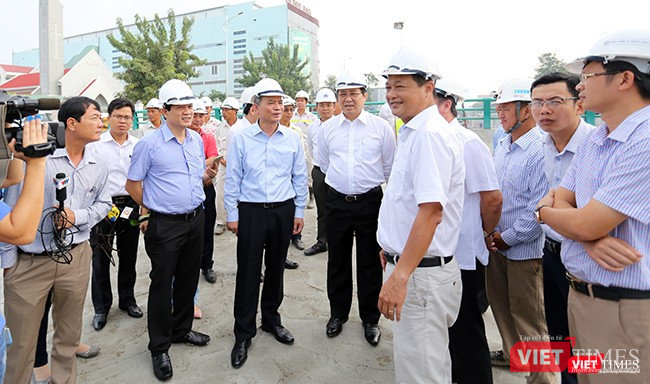 Theo báo cáo cua Ban QLDA, công trình sẽ thông xe kỹ thuật vào ngày 30/10 tới