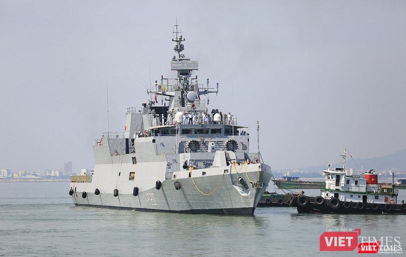 Đội tàu Hải quân Ấn Độ và gần 1.000 binh sĩ cập cảng Đà Nẵng ảnh 7